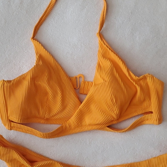 Orangey/Yellow Swim Suit - Picture 2 of 3